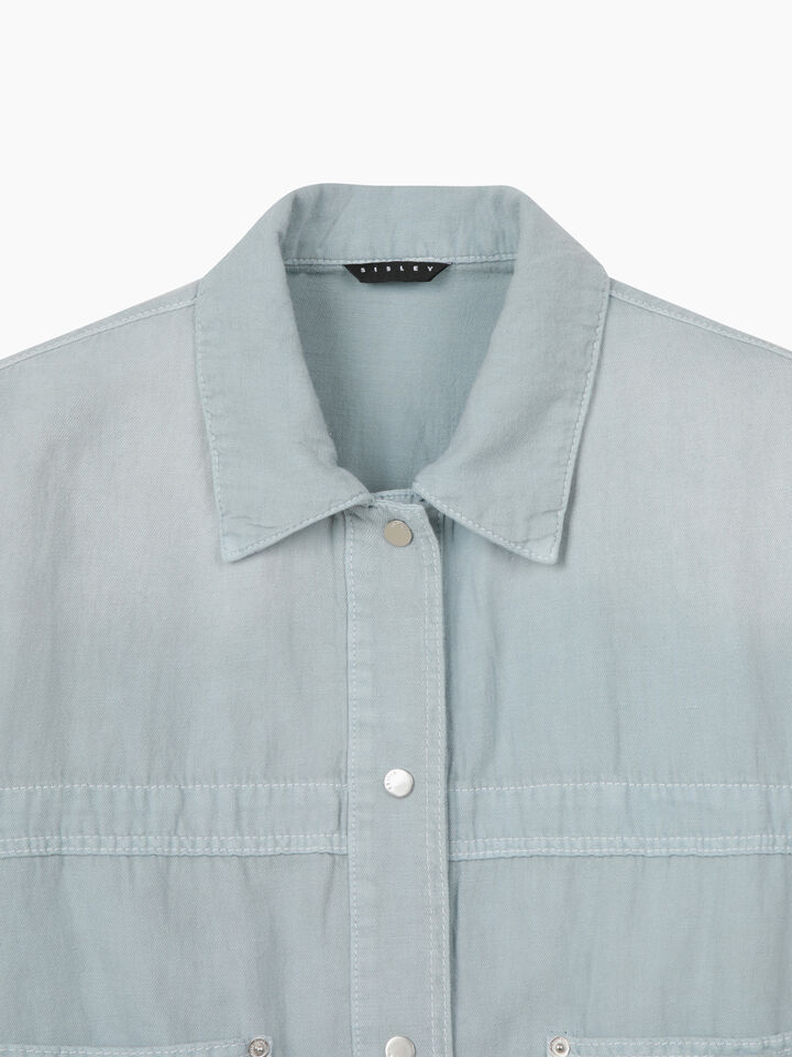 JACKET - sisley k giacche e giubbotti - Azurblau | Sisley K image number 3
